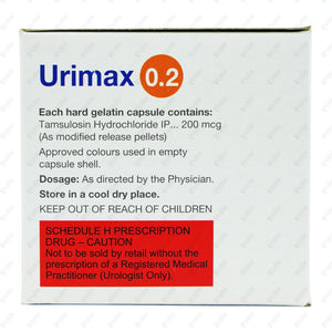 Urimax 0.2 Capsule 15's