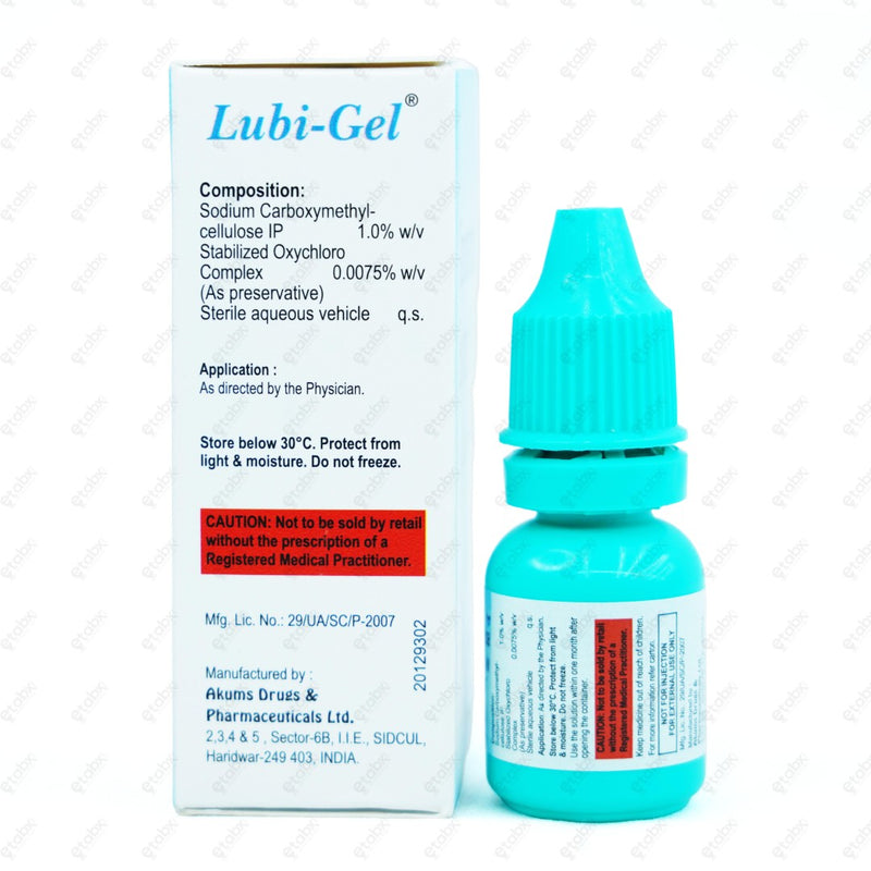 Lubi-Gel Eye Drops 10ml
