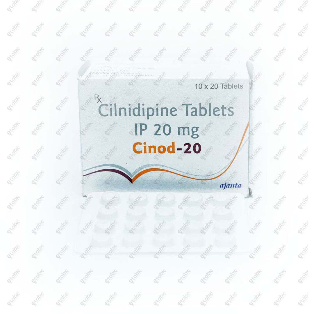 Cinod 20mg Tablet 20's