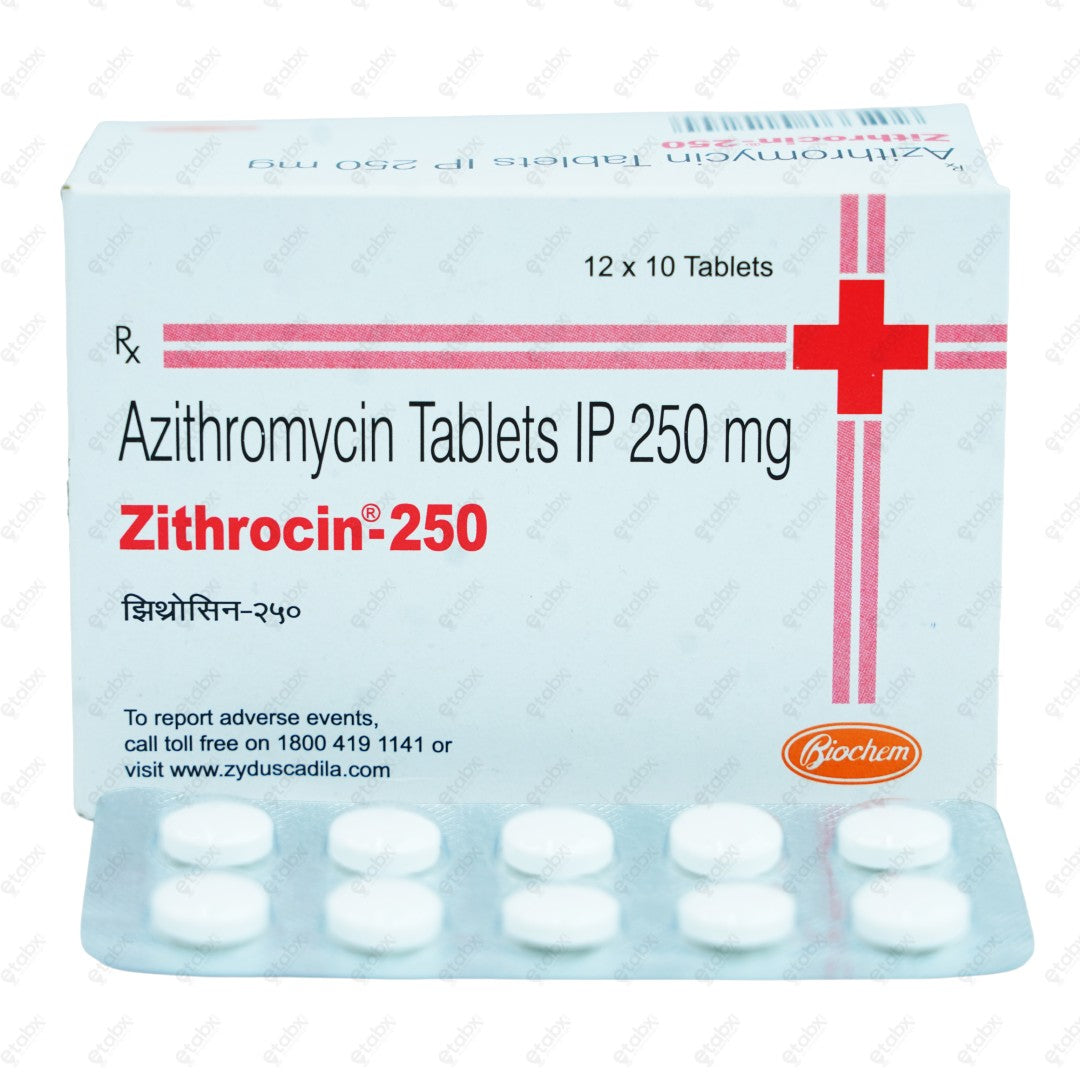 Zithrocin 250mg Tablet 10s