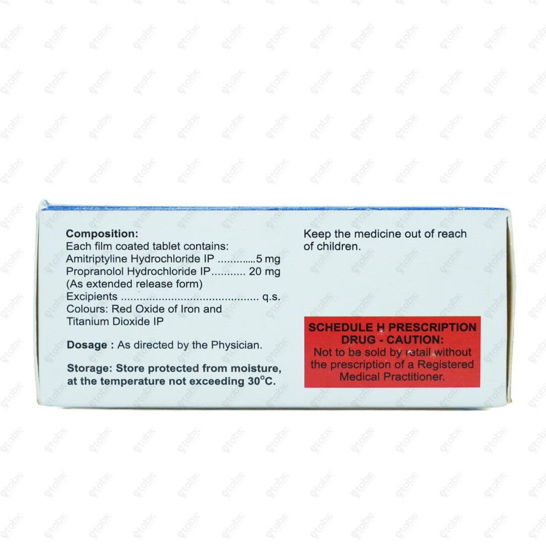 Amnurite Beta 5/20 ER Tablet 10's