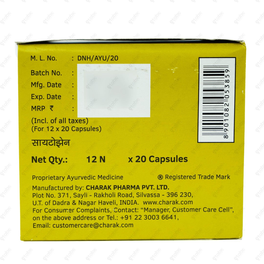 Cytozen Capsule 20's