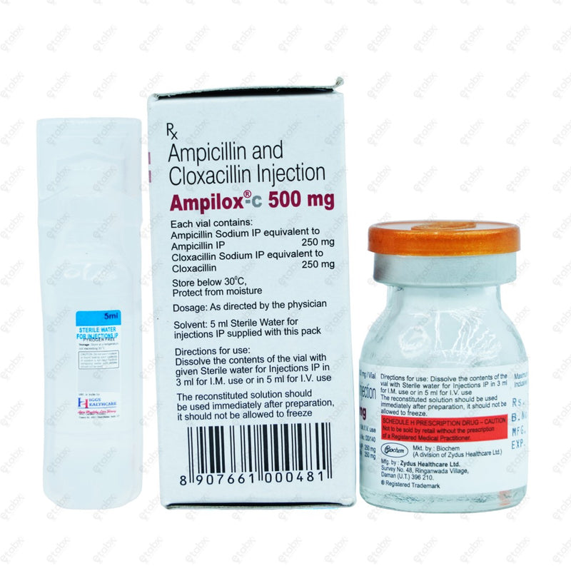 Ampilox C Injection 500mg
