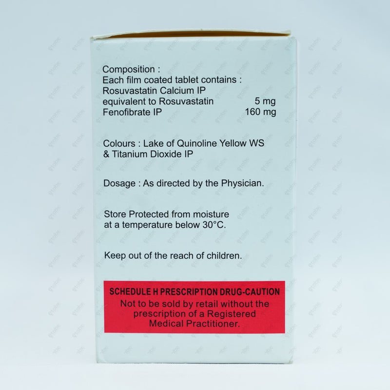 Rosufit F 5/160 mg 15 Tablets