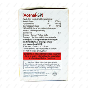 Acenal SP Tablets 10's