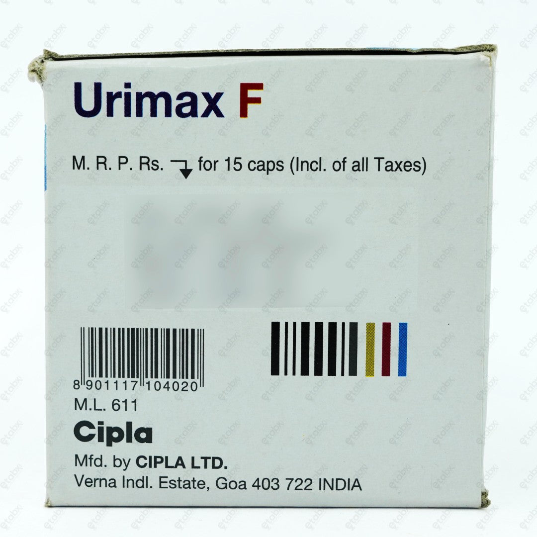 Urimax F Capsules 15's