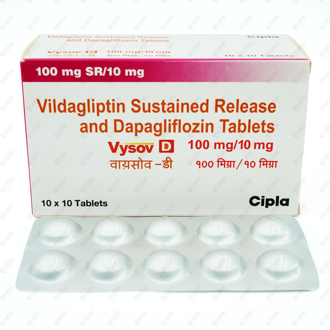 Vysov D 100/10mg Tablet 10'S