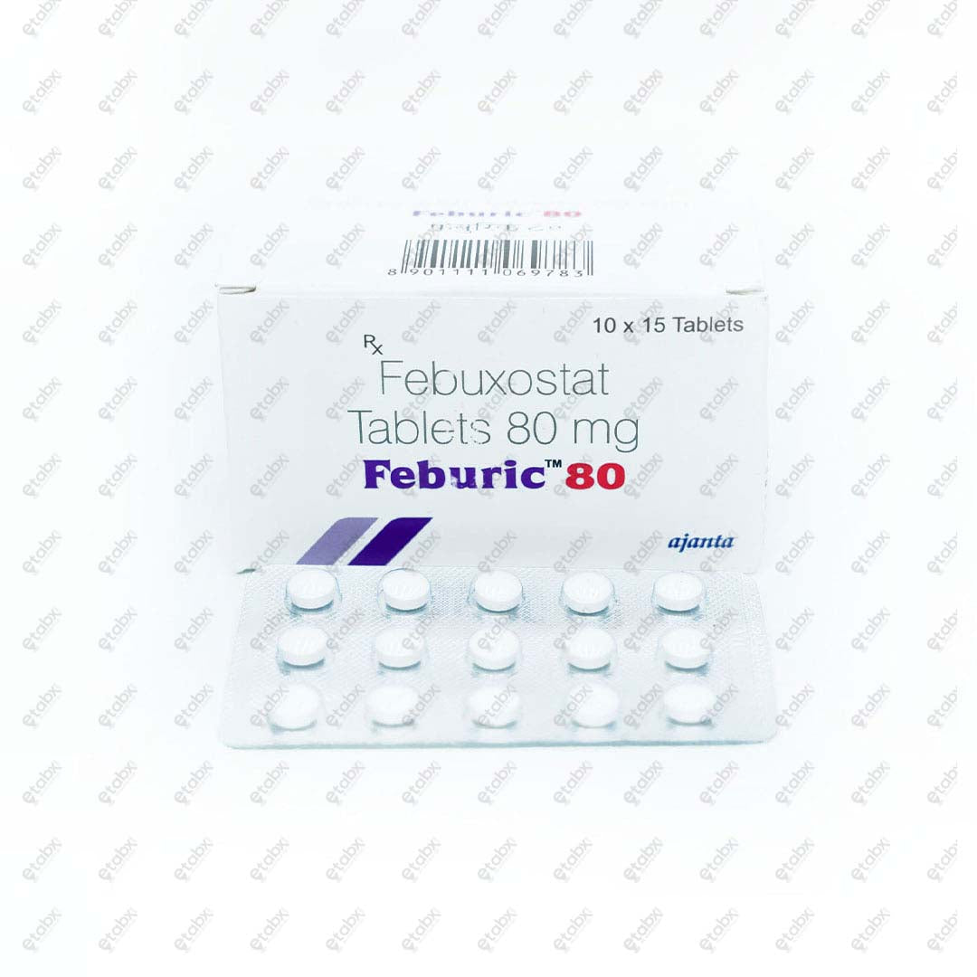 Feburic 80mg Tablet 15's