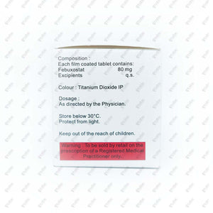 Feburic 80mg Tablet 15's