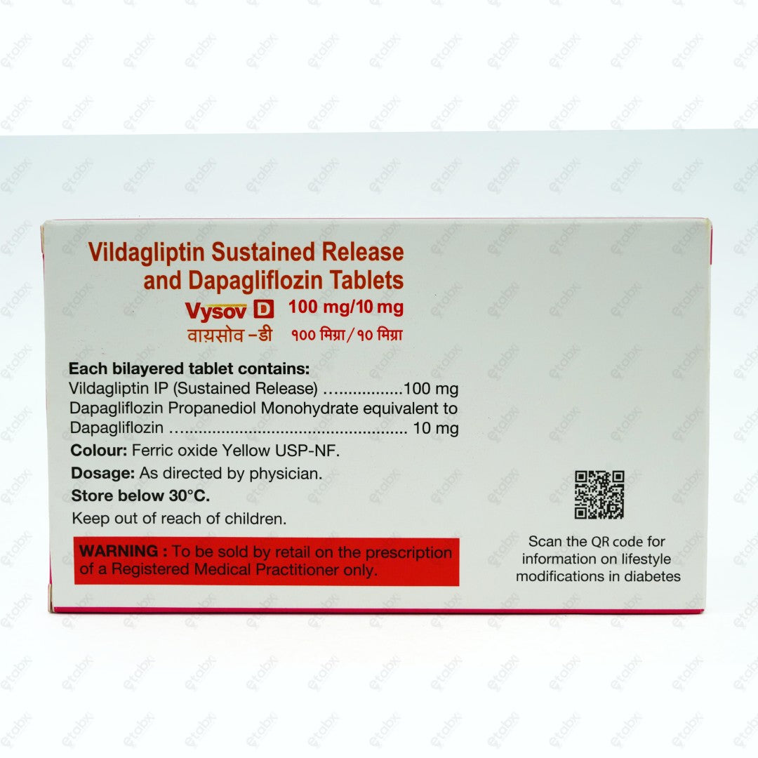 Vysov D 100/10mg Tablet 10'S