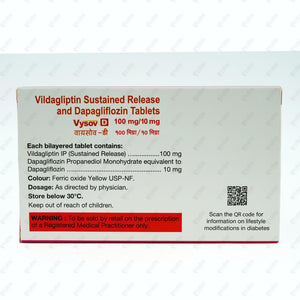 Vysov D 100/10mg Tablet 10'S