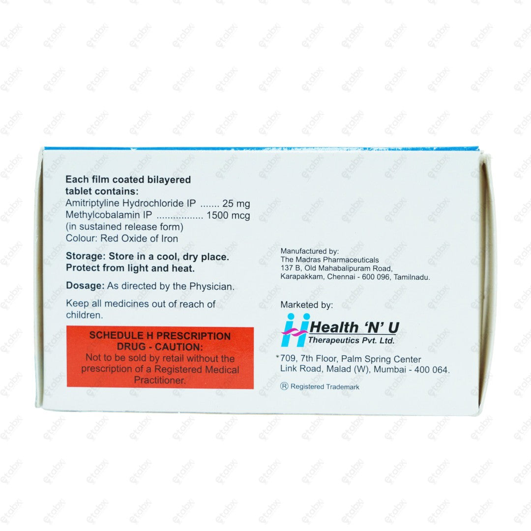 AMNURITE 25MG Tablet 10's