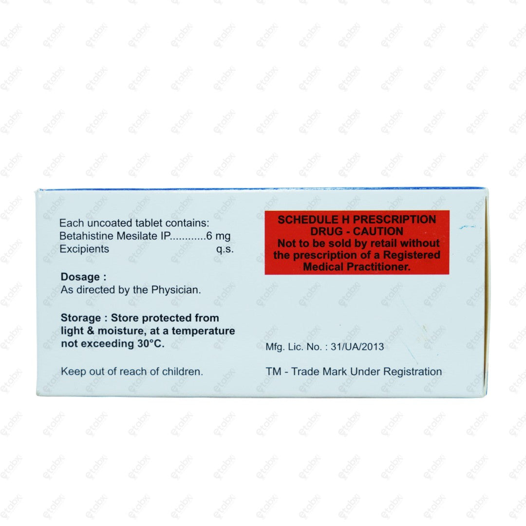 Besilet 6mg Tablet 10's