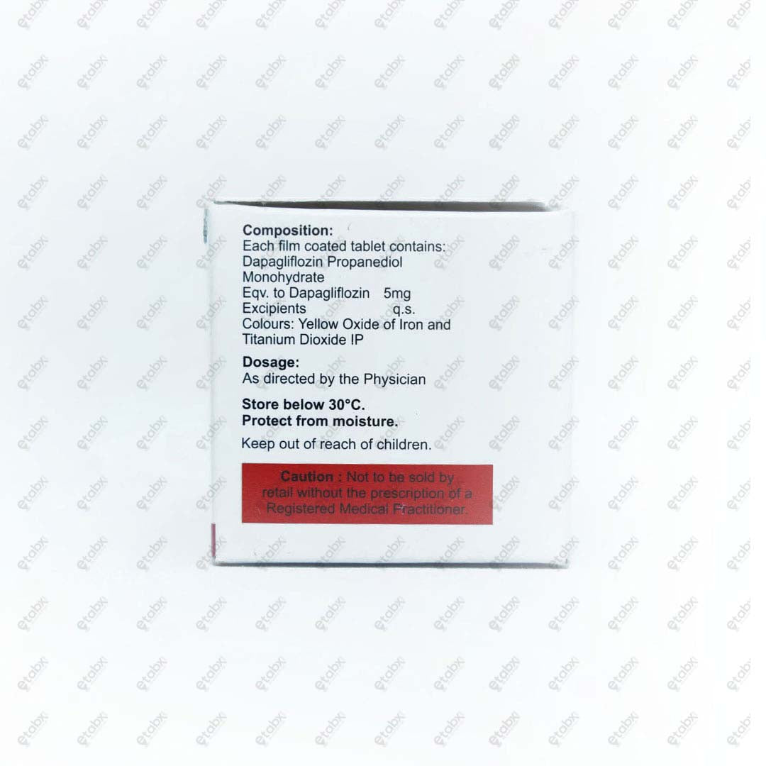 Dapalex 5mg Tablet 10's