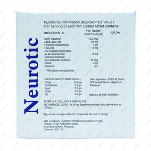 Neurotic Tablets 10's