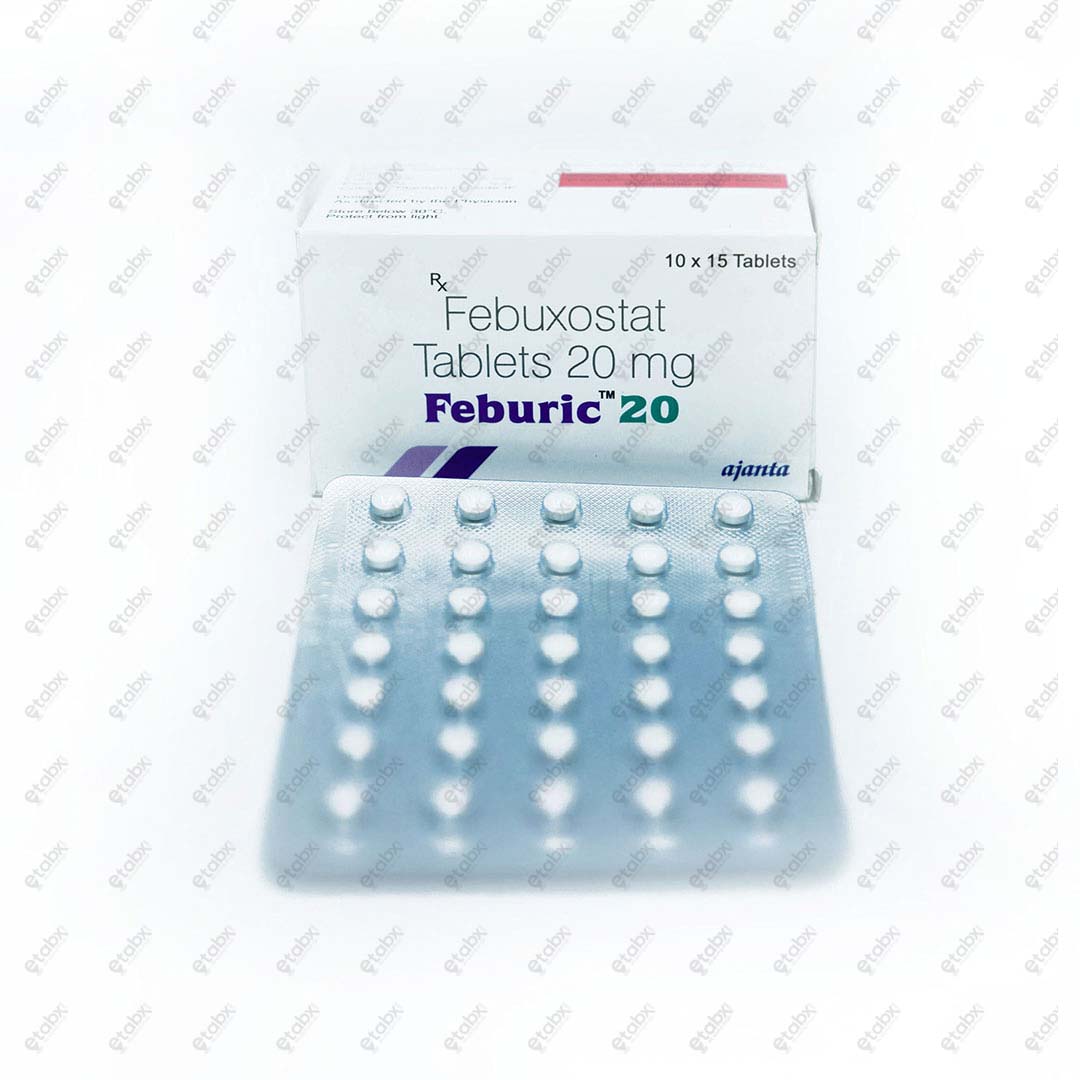 Feburic 20mg Tablet 15's