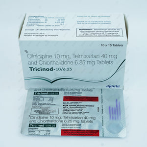 TRICINOD 10/6.25mg Tablet