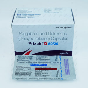 Prixain D 50/20mg Tablets 10s