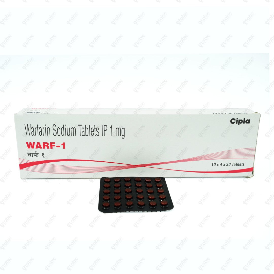 Warf 1mg Tablet 30's