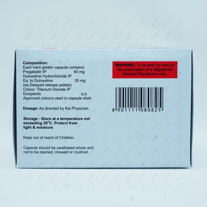 Prixain D 50/20mg Tablets 10s