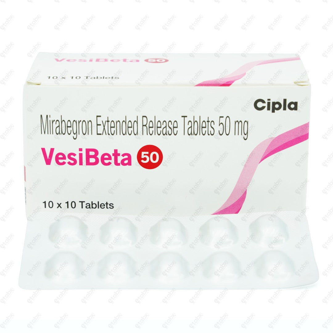 Vesibeta 50MG Tablets 10'S