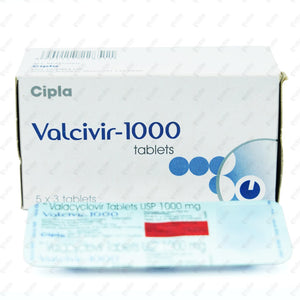 Valcivir 1000mg Tablets 3's