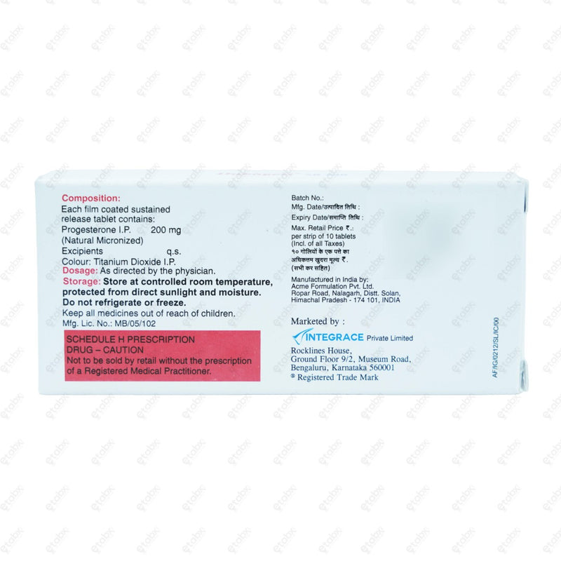 Dubagest SR 200mg Tablets 10's