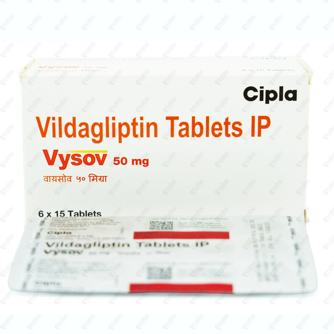 Vysov 50mg Tablet 15'S