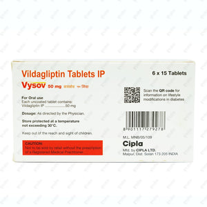 Vysov 50mg Tablet 15'S