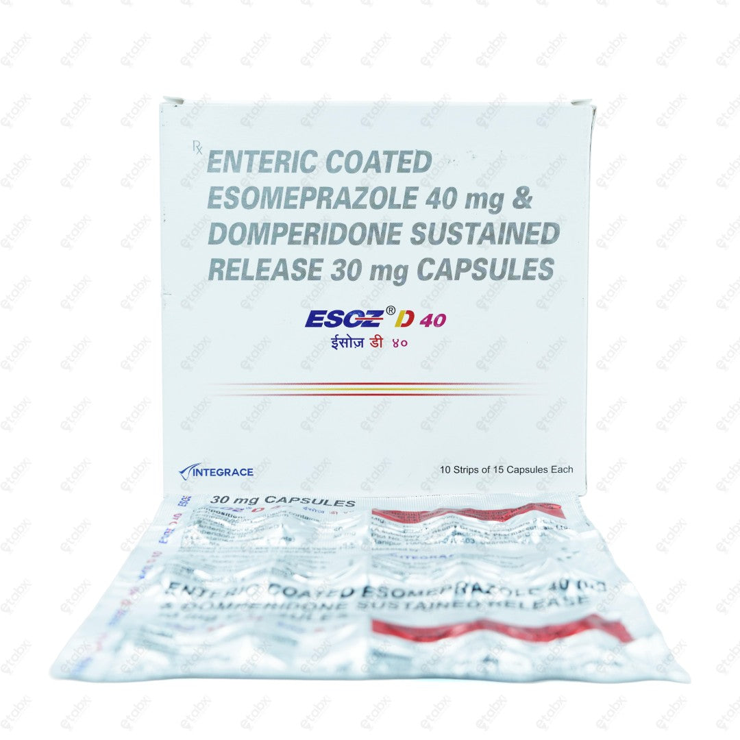 ESOZ D 40MG Capsules 15'S