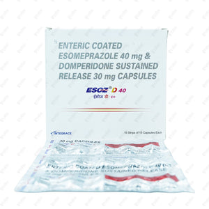 ESOZ D 40MG Capsules 15'S