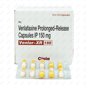 Venlor XR 150mg Tablet 10's