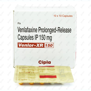 Venlor XR 150mg Tablet 10's