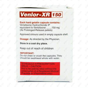 Venlor XR 150mg Tablet 10's