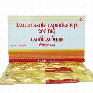 Canditral 200mg Capsules 10's