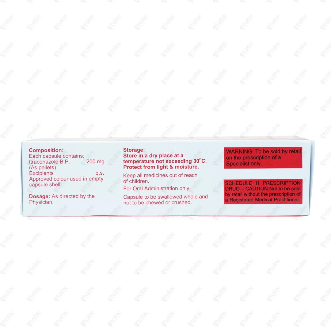 Canditral 200mg Capsules 10's