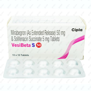 Vesibeta S 50mg Tablet 10s
