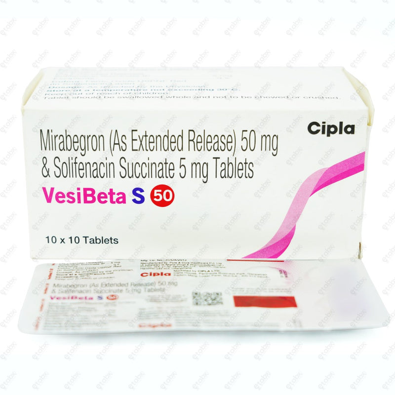 Vesibeta S 50mg Tablet 10s