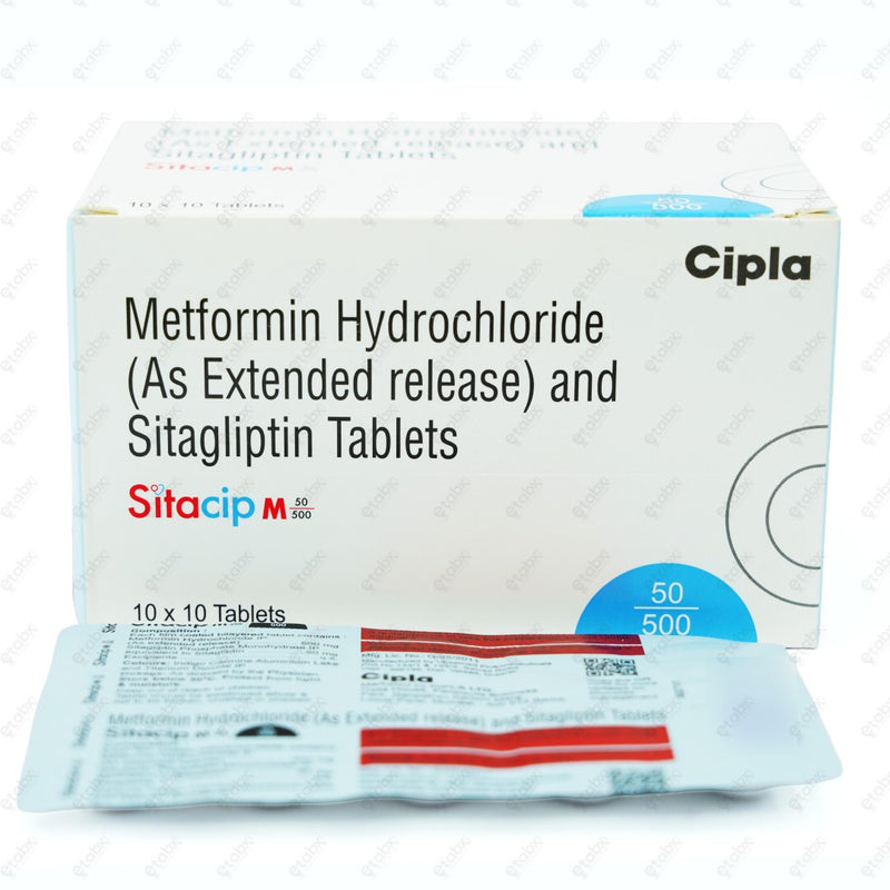 Sitacip M 50/500mg Tablet 10's