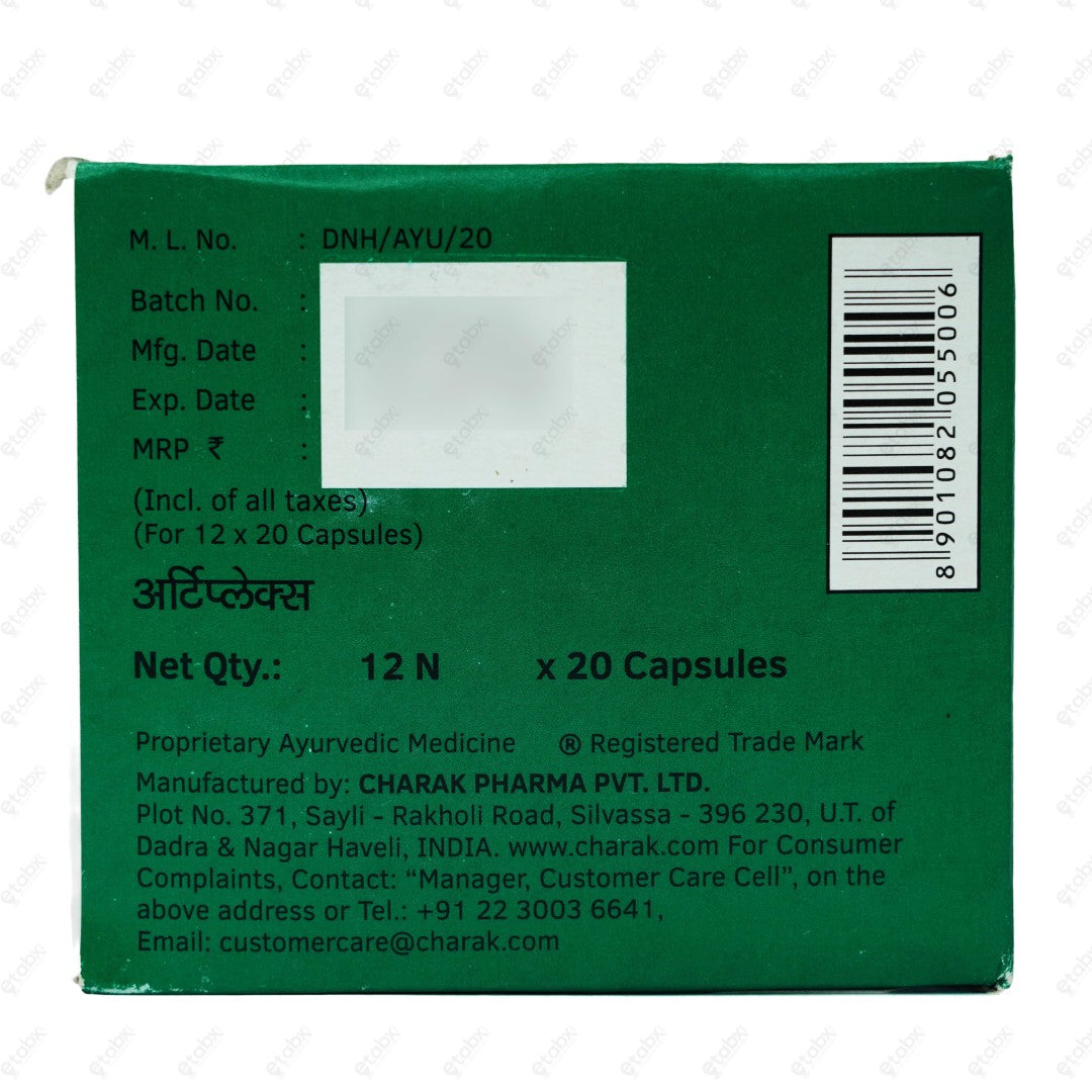 Urtiplex Capsule 20's