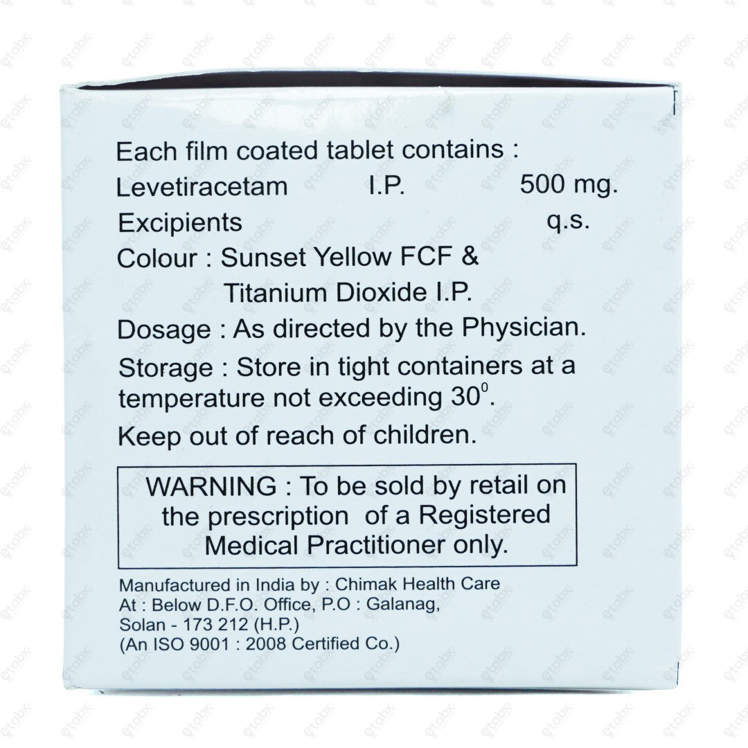 EPIKEY 500MG Tablets 10'S