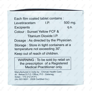 EPIKEY 500MG Tablets 10'S