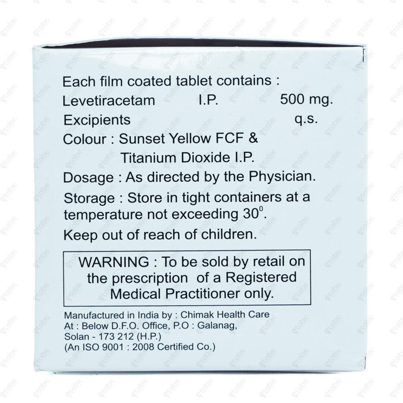 EPIKEY 500MG Tablets 10'S