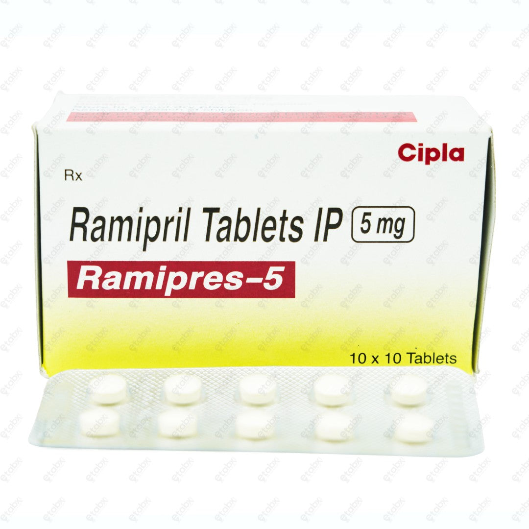 Ramipres 5mg Tablet 10's