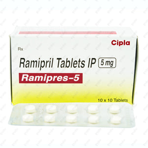 Ramipres 5mg Tablet 10's
