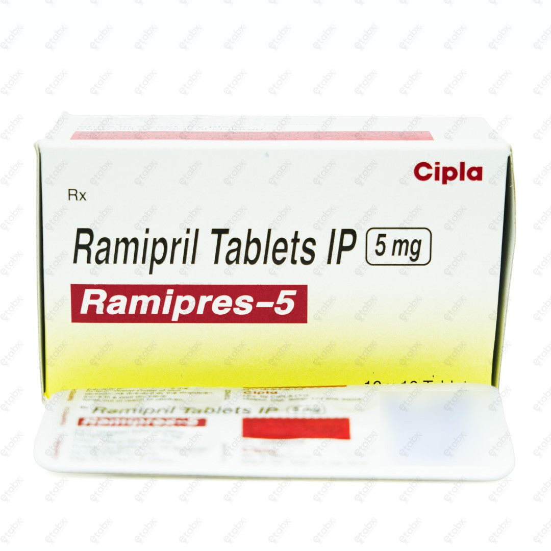 Ramipres 5mg Tablet 10's