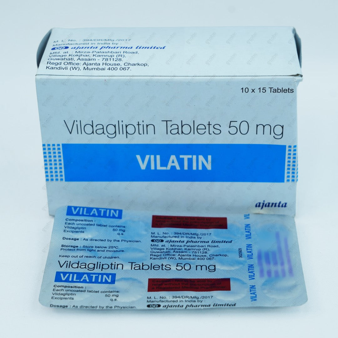 Vilatin 50mg Tablet 15's