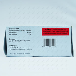 Vilatin 50mg Tablet 15's