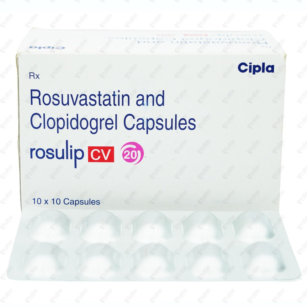 Rosulip CV 20mg Capsule