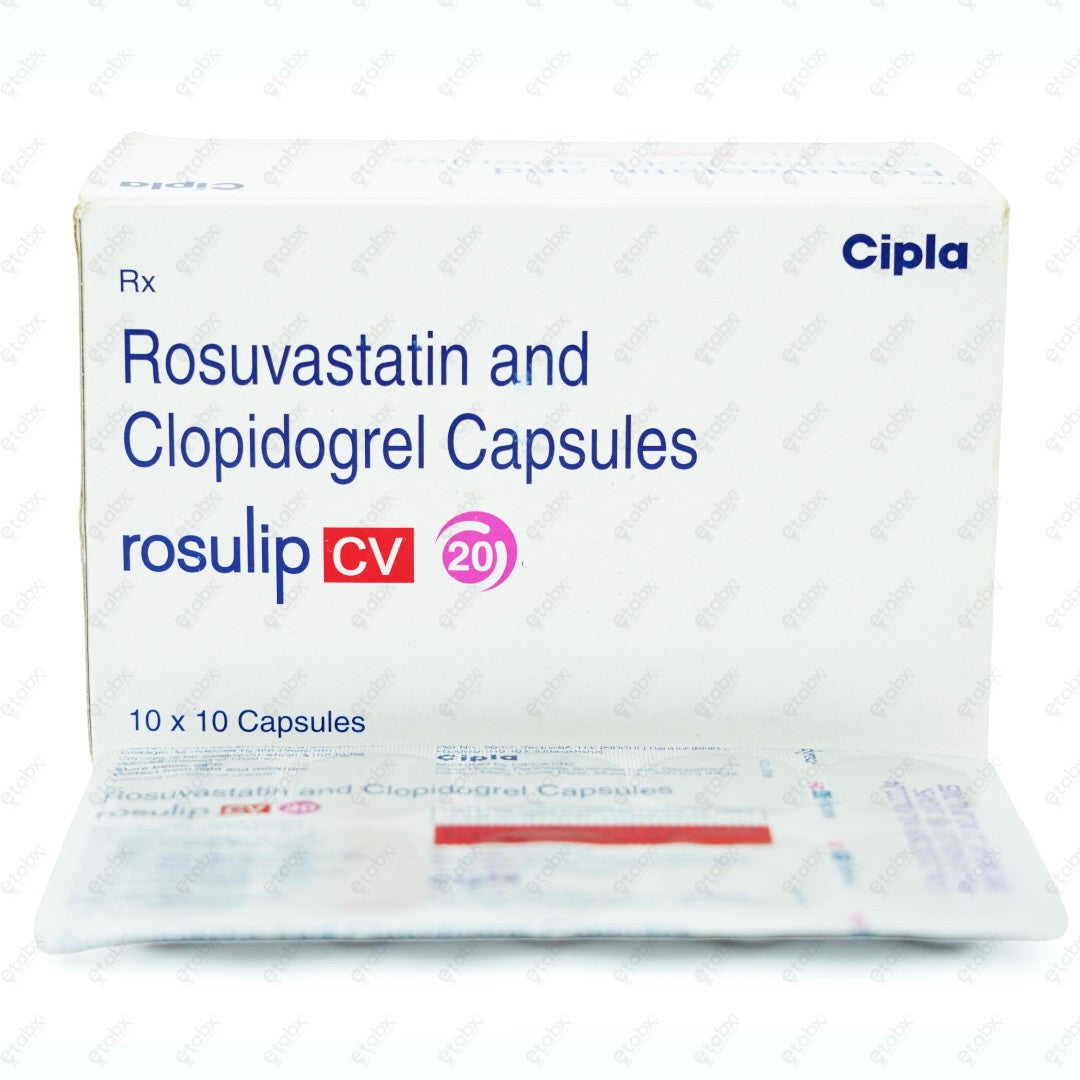 Rosulip CV 20mg Capsule